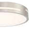 Access Lighting Harmony, LED Flush Mount, Brushed Steel Finish, Acrylic Lens Acrylic 49945LEDD-BS/ACR - alternate 4